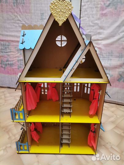 Домик кукольный с мебелью и аксессуарами