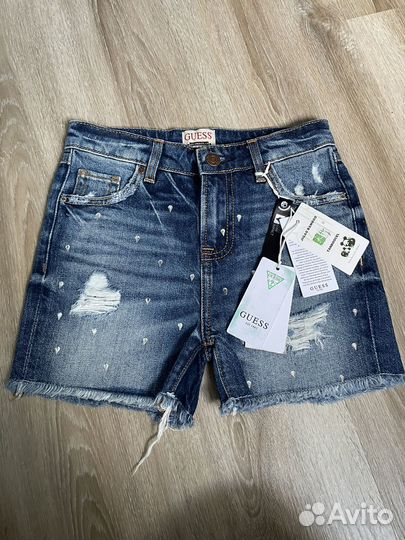 Джинсовые шорты на девочку Guess