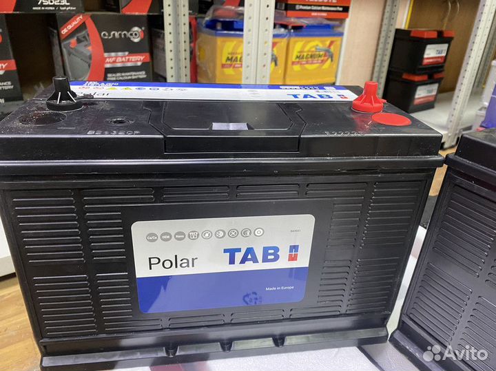 Аккумулятор Tab Polar на американский тягач