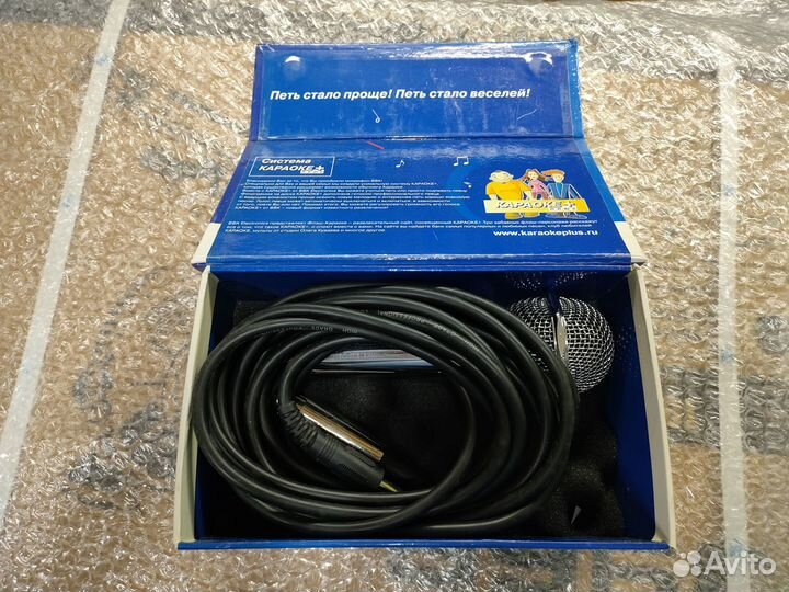 Караоке микрофон ввк рм-90