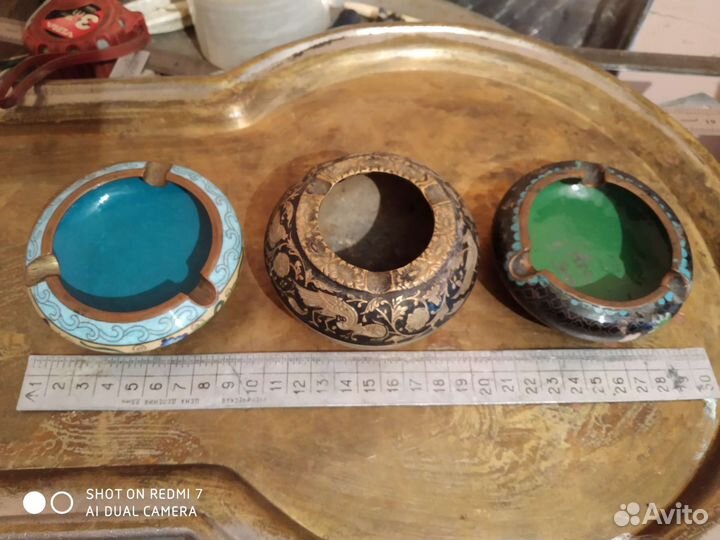 Пепельницы,бронза