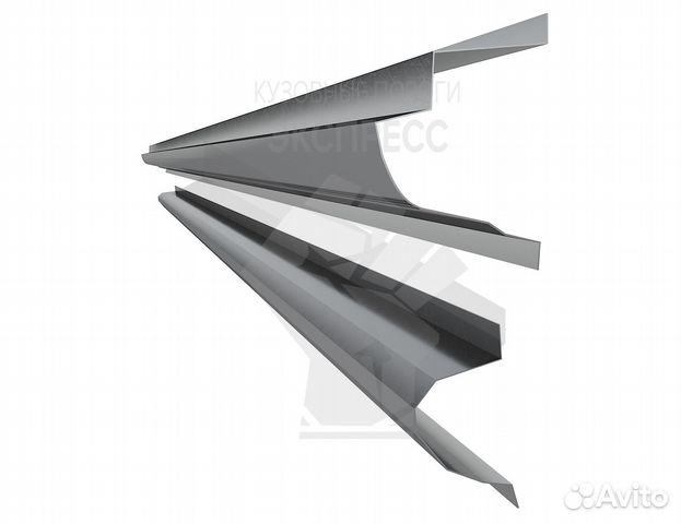 Пороги кузовные Toyota Land Cruiser Prado 90