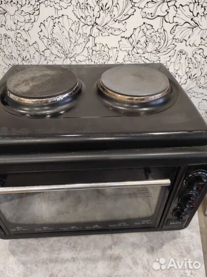 Духовка электрическая настольная бу