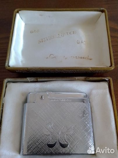 Зажигалка Silver Match Lompaund Франция 60е
