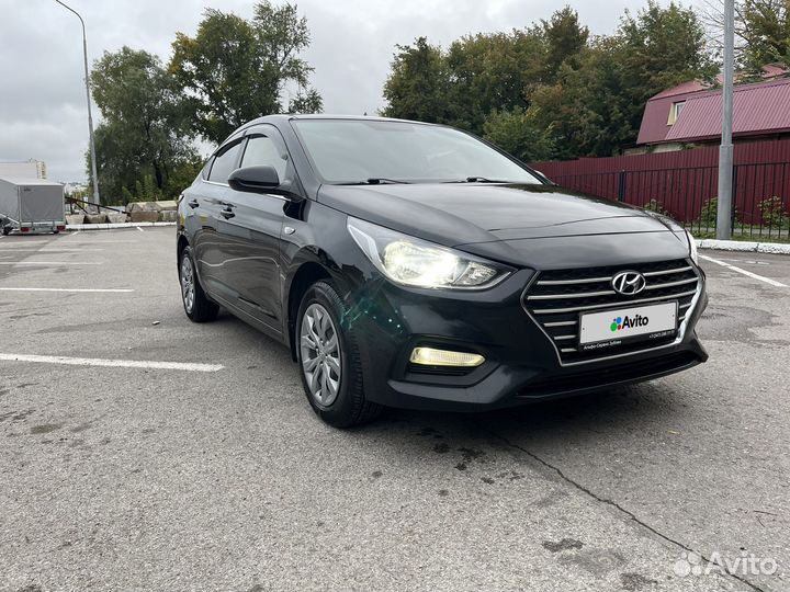 Hyundai Solaris 1.6 МТ, 2017, 109 500 км