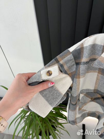 Байковая рубашка женская