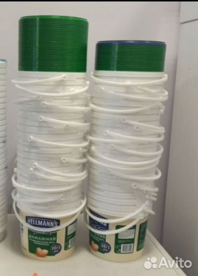 Ведро пластиковое 5л, тара пластиковая