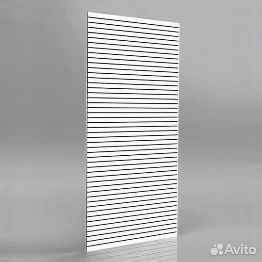 Эконом панель белая 1200 х 2400 мм, шаг 50 мм бу