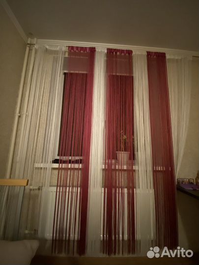 Штора нитевая