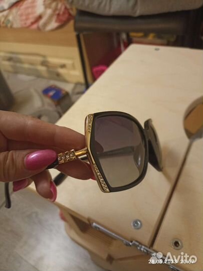 Очки супер тренд со стразами