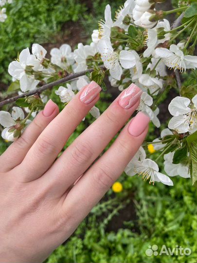 Коррекция наращённых ногтей