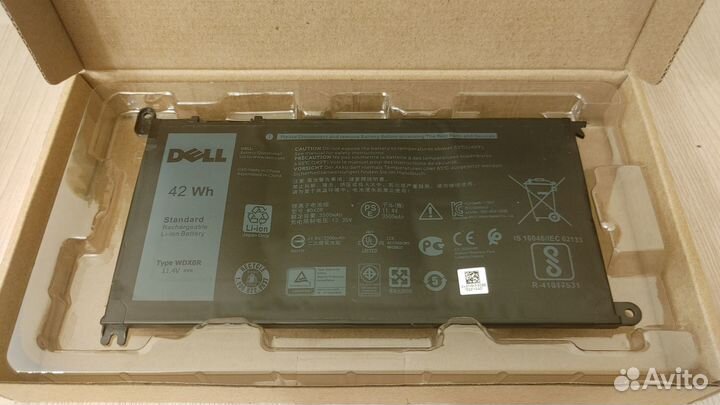 Аккумулятор для ноутбука Dell P69G WDX0R 42Wh