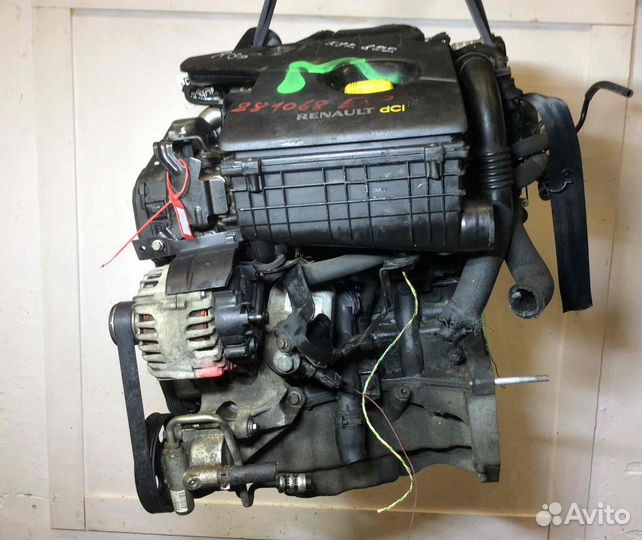 Двигатель Renault Duster K9k892 1.5 дизель 2010