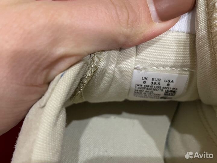 Кеды Lacoste, 38,5-39. 8 US
