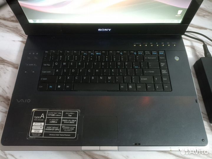 Ноутбук sony vaio