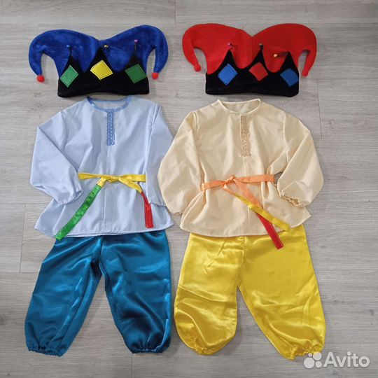 Костюм Скомороха Шута Петрушки продажа