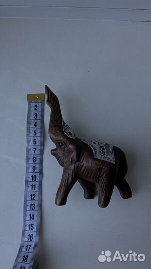 Слон деревянный