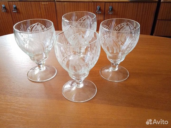 Фужеры стекло