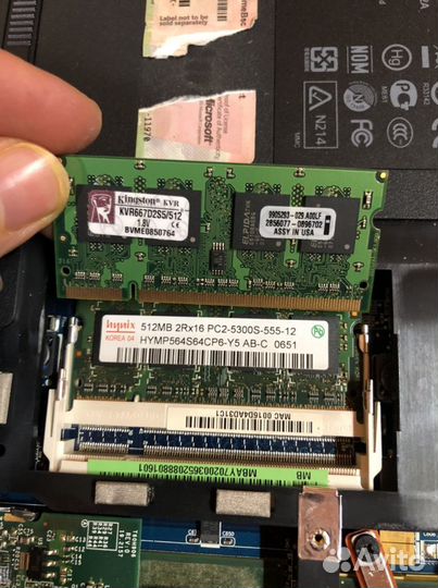 Sodimm DDR2 667MHz PC2-5300 512Mb