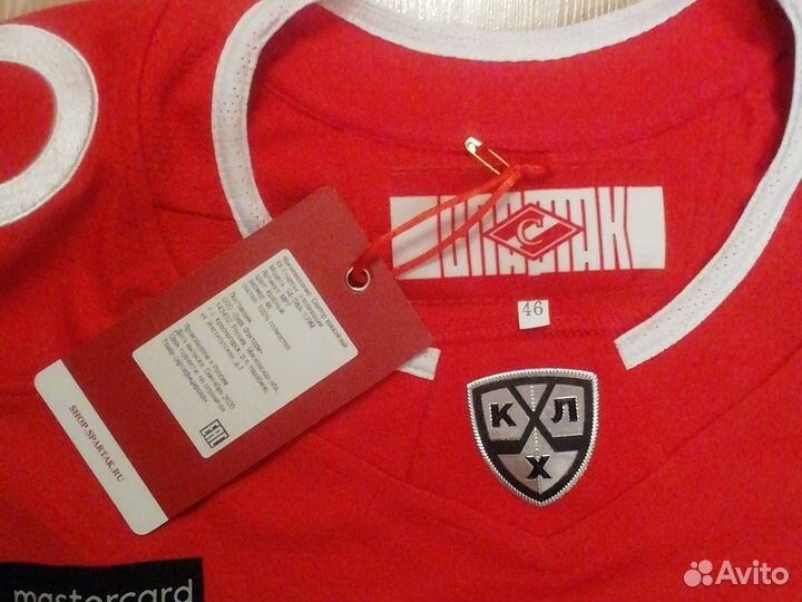 Свитер хоккейный Спартак Москва Игровой