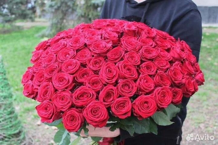 Цветы розы букет