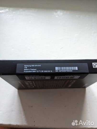 Ssd samsung 870evo 1tb