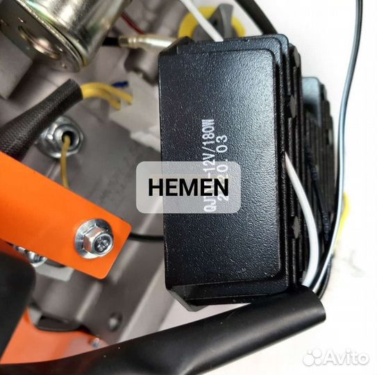 Двигатель Hemen 192F-2E с эл.стартером 15А 180Вт