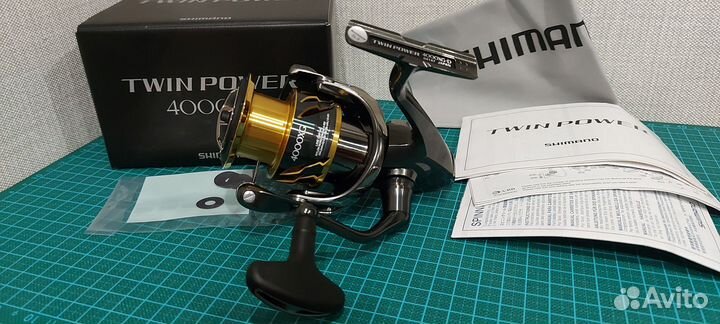 Катушка shimano twin power 4000XG