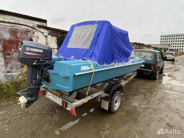 Продам Обь-3 с ямахрй25