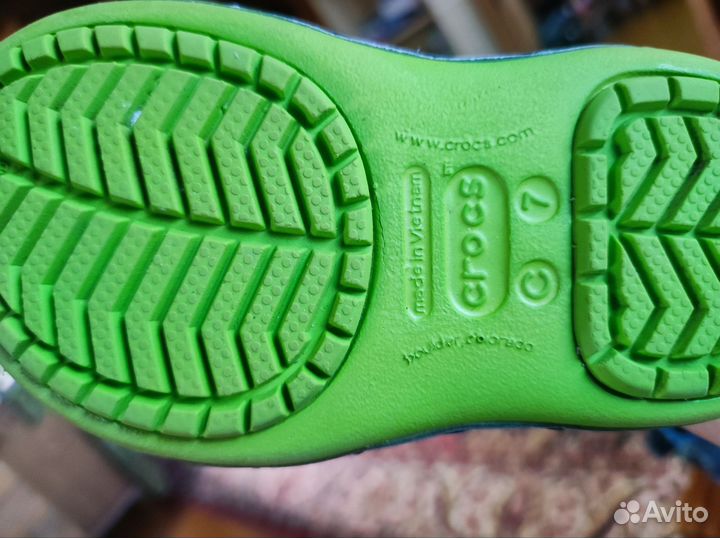Резиновые сапожки, Сrocs, размерC7