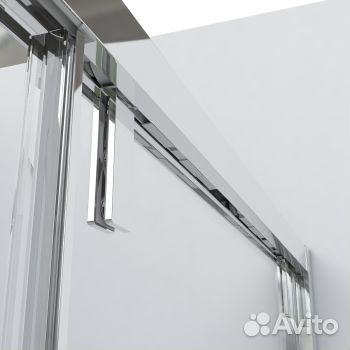 Душ. уголок Vincea 100x80 Хром Lugano vsr-1l1013c