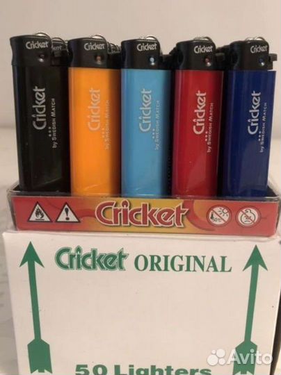 Зажигалки крикет оптом