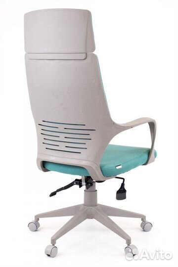 Кресло Everprof Trio Grey TM Ткань Бирюзовый