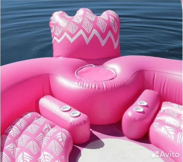 Надувной фламинго Надувной плавающий остров