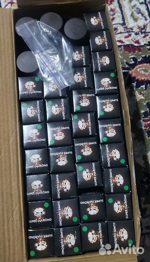 Бильярдный мел и наклейки Super Diamond Оригинал