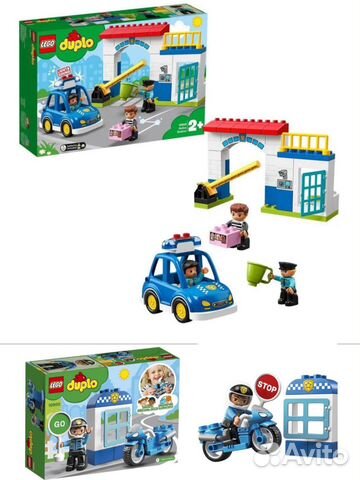 Lego duplo полиция 2 набора