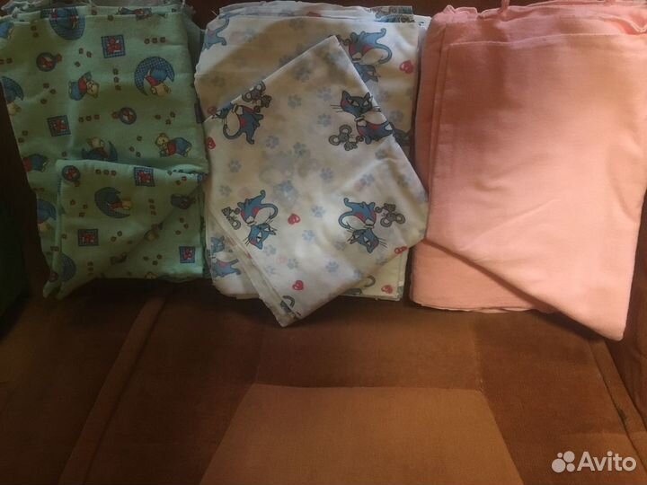 Пелёнки хлопковые, бязь, 10 штук