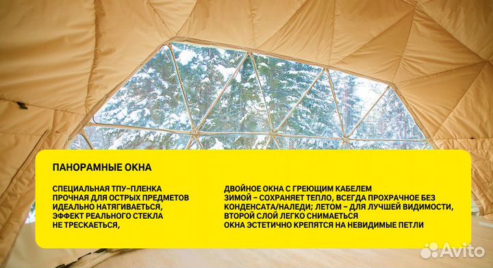 Геокупол D6 - инновация в строительстве