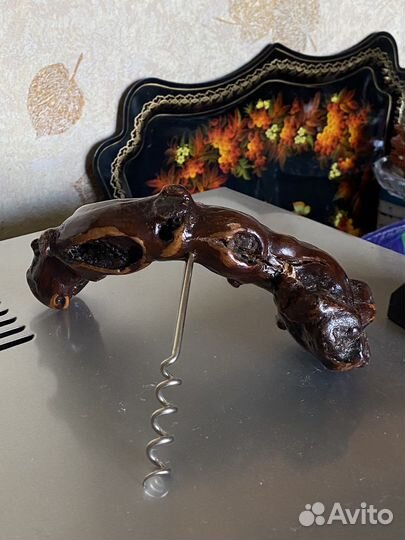 Стильный подарок Штопор из лозы