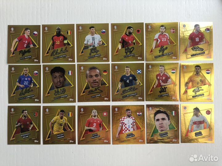 Продажа Наклейки евро / euro 2024 topps