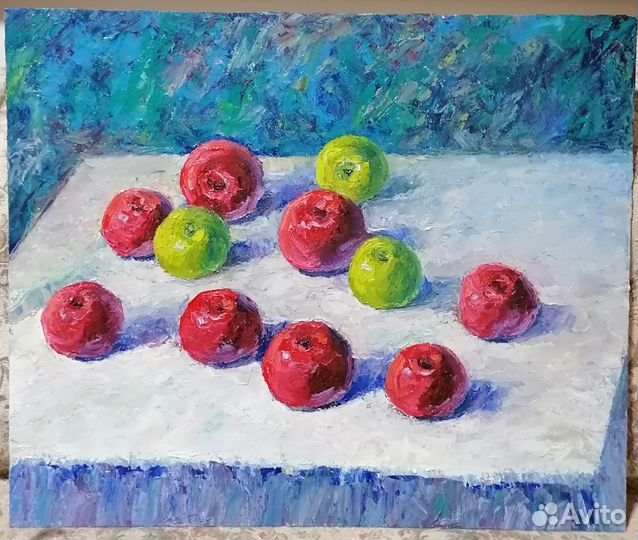 Картины Натюрморты Море. Холст Масло Худ.Борков С