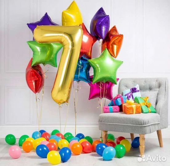 Шары воздушные с гелием