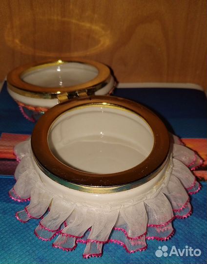 Шкатулка керамическая б/у