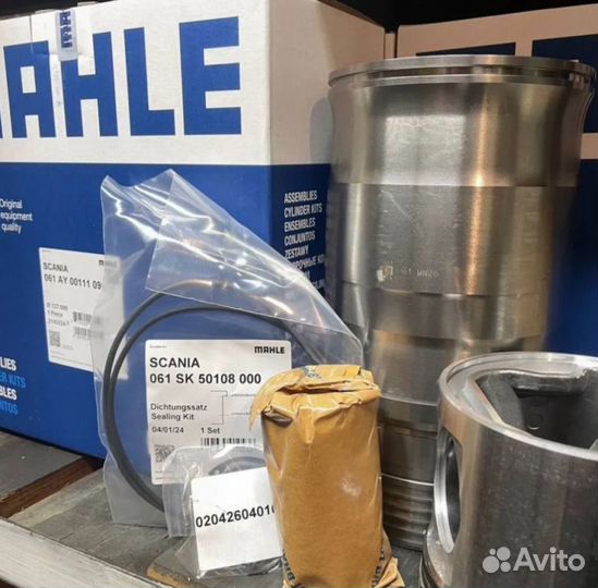 Mahle/Knecht Поршневая группа Scania