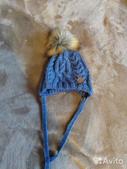 Шапка зимняя на мальчика 44 46