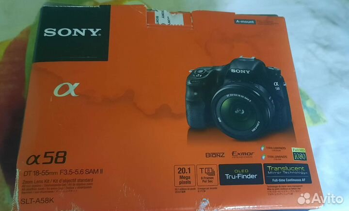 Фотоаппарат sony