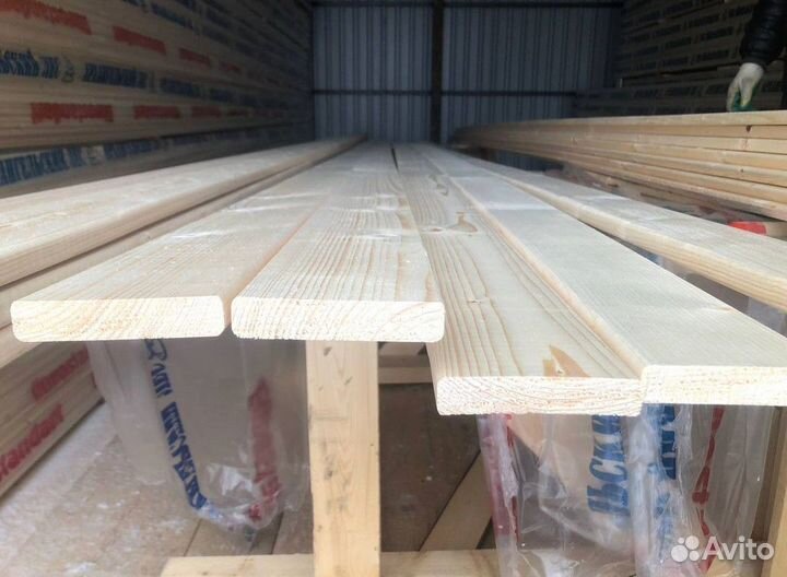 Планкен прямой 120*20*6000 / Пиломатериалы