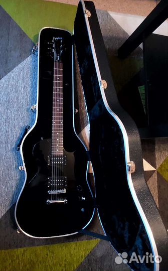 Кейс жесткий для электрогитары / Кофр / Чехол