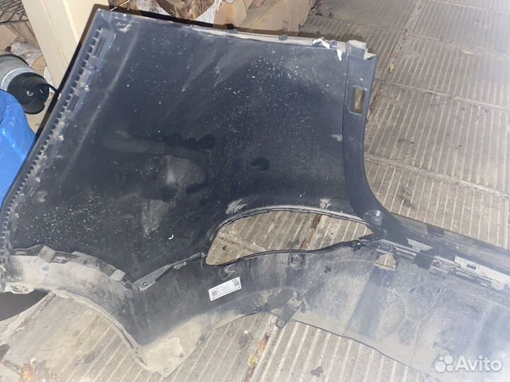 Бампер задний Kia sportage 4 рестайлинг