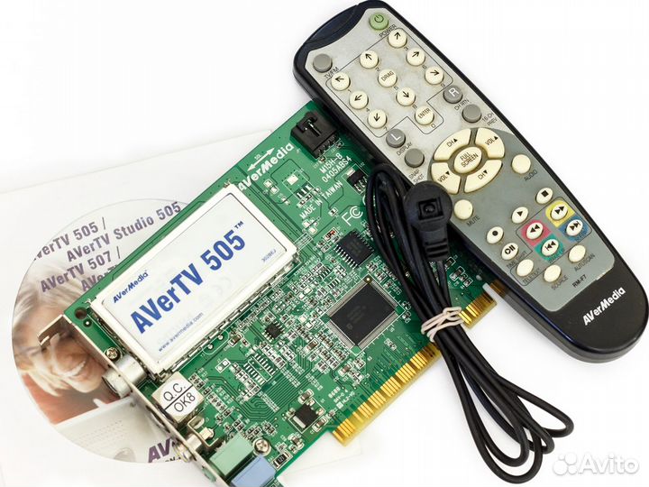 Тв/Радио тюнер AverMedia + Пульт + ик Приёмник